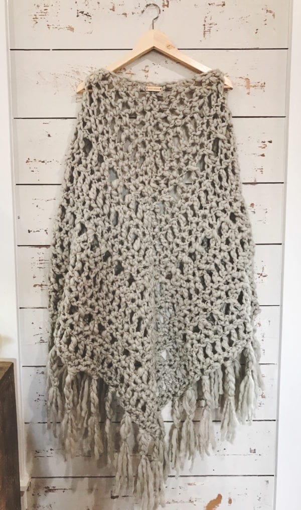 Quick Lock Markers Crochet Shawl