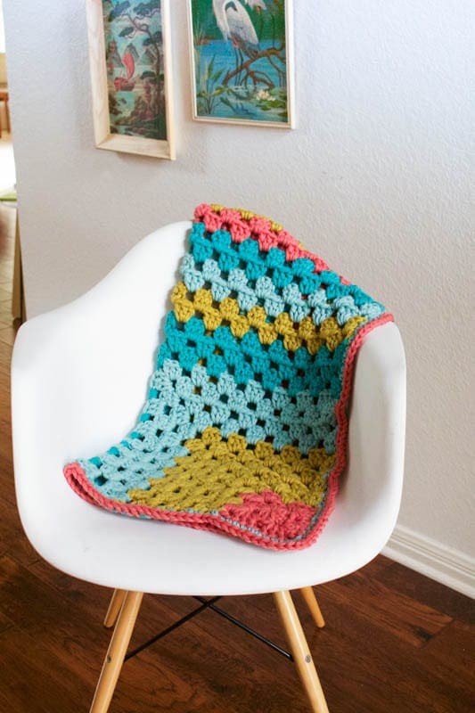 Super Bulky Baby Blanket: New Pattern! - Vickie Howell