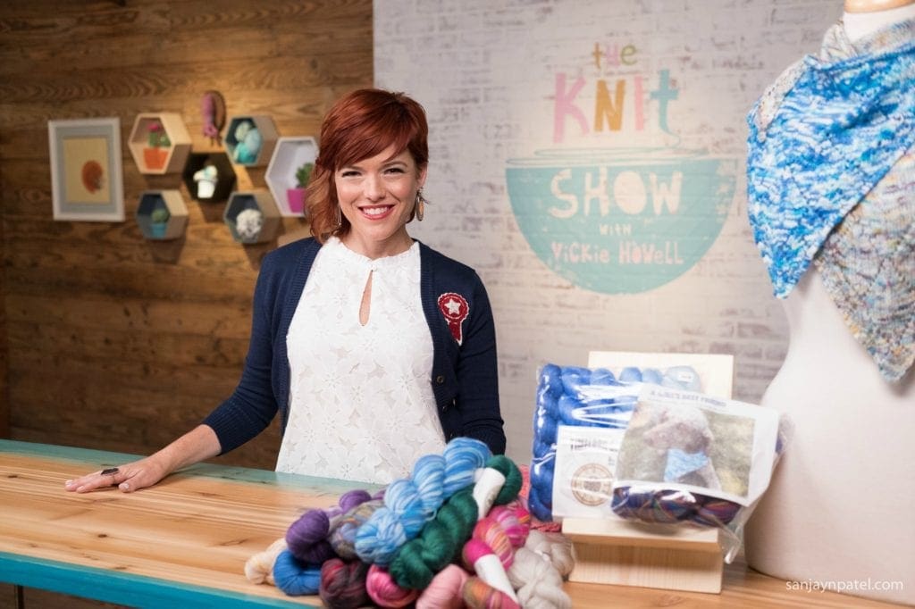 The Knit Show with Vickie Howell Wraps Production!