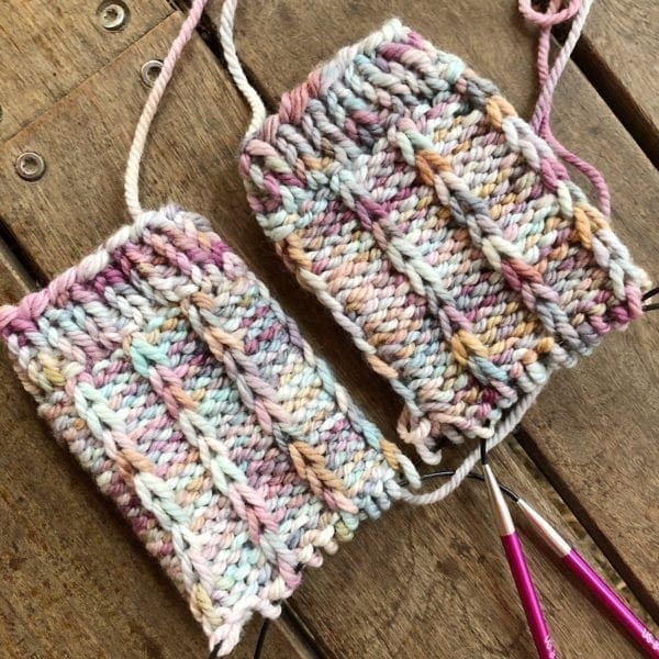 Knit Socks Two At A Time Magic Loop Method Vickie Howell