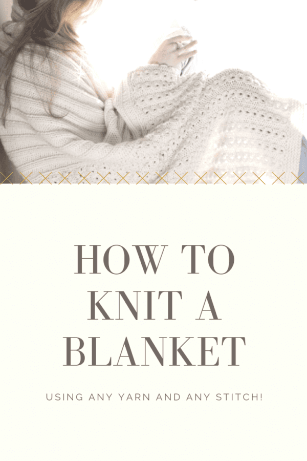 How To Knit A Blanket Basic Blanket Recipe Vickie Howell