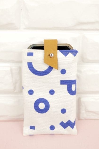 Sewing tutorial: Simple smart phone cover