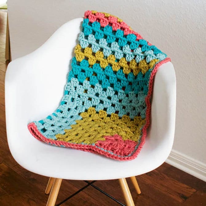 Super Bulky Baby Blanket - Vickie Howell