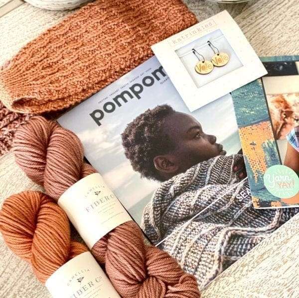 YarnYAY! October Box | Katrinkles Vote Stitch Markers
