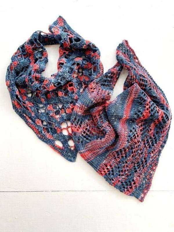 Checks and Aces Knit and Crochet Bandanas