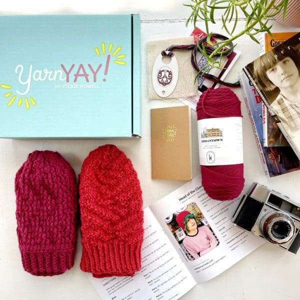 Subscribe to YarnYAY! by Vickie Howell monthly boxes today!