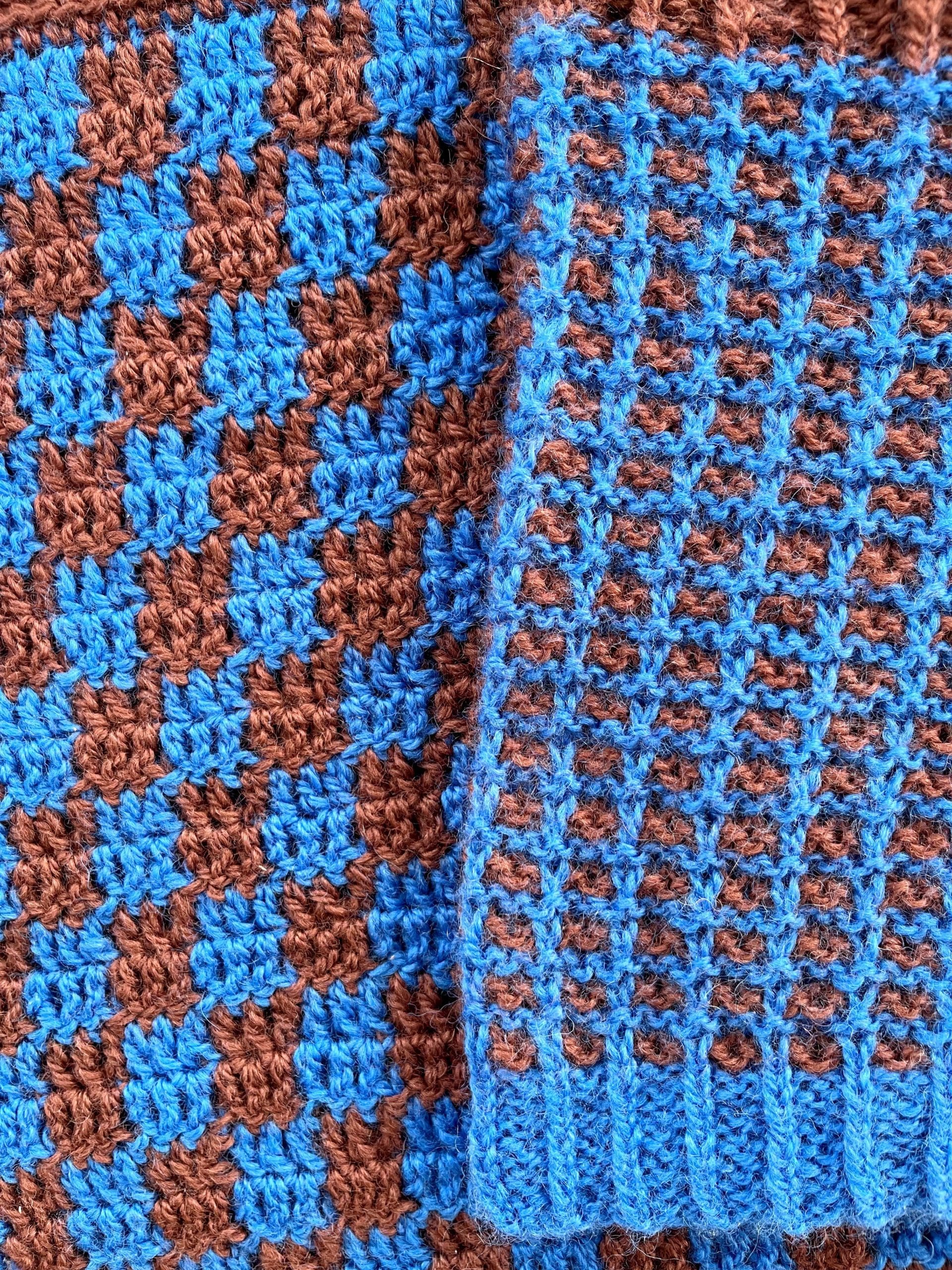 Knit & Crochet Checkered Patterns