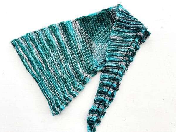 Scallop Shawlette by Afifa Sayeed
