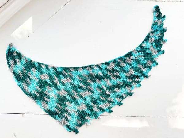 Floret Crocheted Shawl by Vickie Howell for YarnYAY! March Box #59