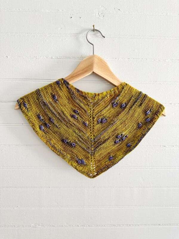 Seeds & Flowers, Assigned Pooling knit scarf by Vickie Howell