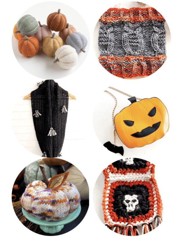 Get 13 % off items for halloween knitters and crocheters