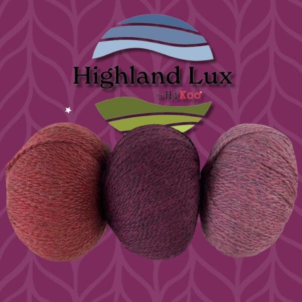 HiKoo Highland Lux yarn, featured in the YarnYAY! November Box.