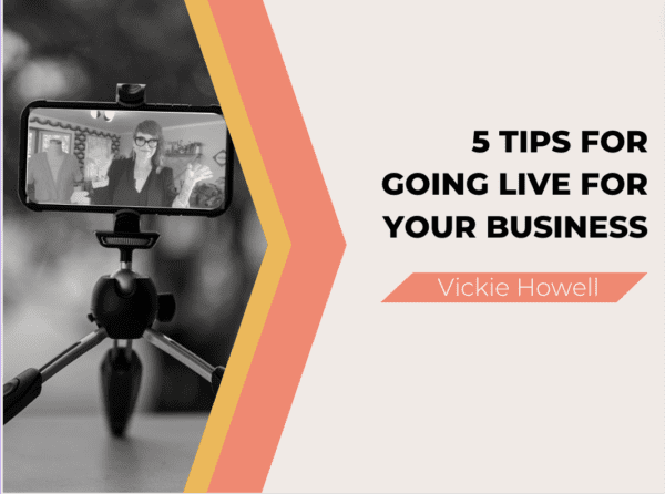5 Tips for Going Live for Your Business #socialmediamarketing