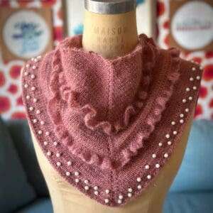 Rococo Bandit Scarf | Knitting pattern by Vickie Howell
